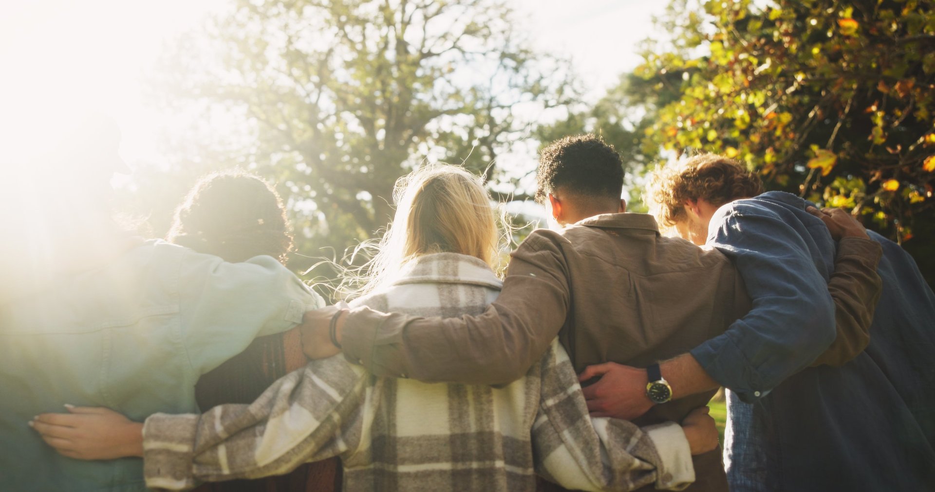 Community gathering outdoors